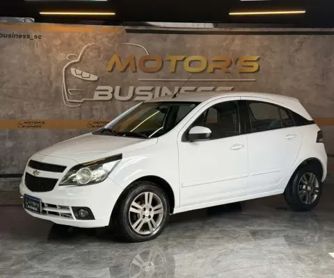 Chevrolet Agile LTZ 1.4 MPFI 8V FlexPower 5p  - Branca - 2012/2013