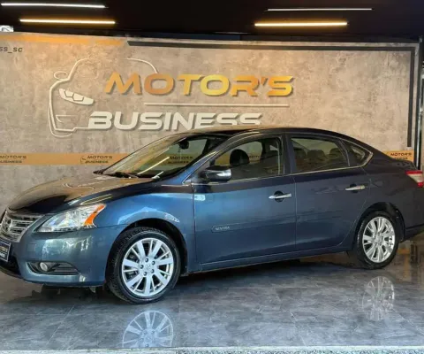 Nissan Sentra SL 2.0/ 2.0 Flex Fuel 16V Aut.  - Azul - 2014/2015