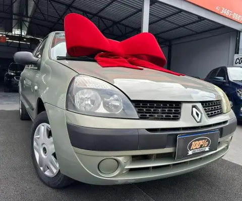 Renault Clio Completo - Bege - 2004/2005