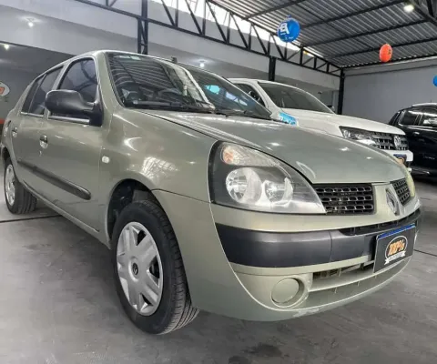 Renault Clio Completo - Bege - 2004/2005