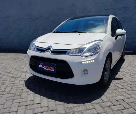 Citroën C3 Tendance 1.5 Flex 8V 5p Mec.  - Branca - 2014/2015