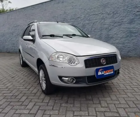 Fiat Palio Weekend ELX 1.4 mpi Fire Flex 8V  - Prata - 2009/2010