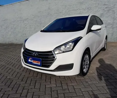 Hyundai HB20S  SEDAN CONFORT PLUS 1.6 - Branca - 2017/2018