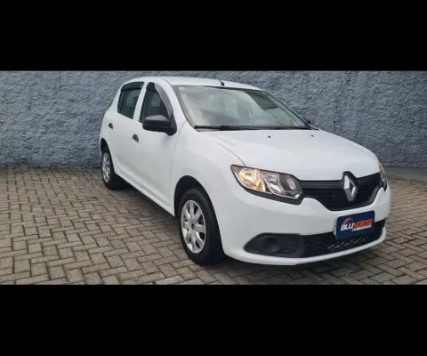 Renault Sandero AUTHENTIQUE  10 - Branca - 2017/2018