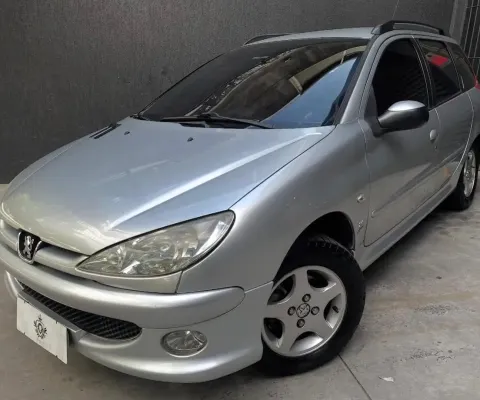 206 1.6 feline sw 2008 (top de linha)