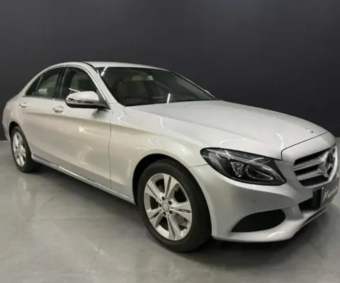 Mercedes-benz C 180 2017 1.6 cgi 16v turbo flex 4p automático