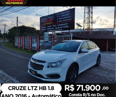 CRUZE LTZ HB 1.8 - CONSTA R/S NO DOCUMENTO