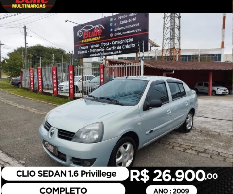 CLIO SEDAN PRIVILLEGE  1.6 COMPLETO