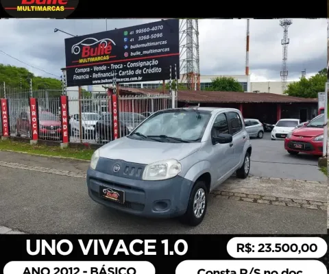Uno Vivace Evo 1.0 Ano 2012 - Básico - 4 Portas - apenas 118.000 km