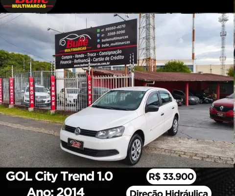 Gol City Trend G6 1.0 - Ano 2014 - C/Direção Hidráulica - Apenas 109.000 km