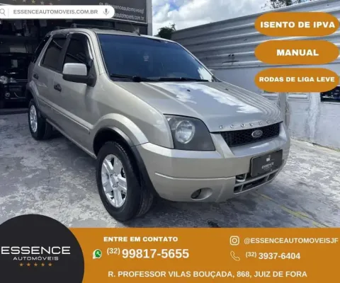 Ford EcoSport XLT 1.6/ 1.6 Flex 8V 5p - Prata - 2006/2007