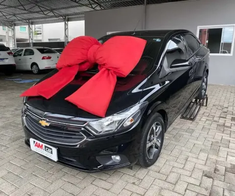 Chevrolet Prisma 1.4 AT LTZ - Preta - 2018/2019