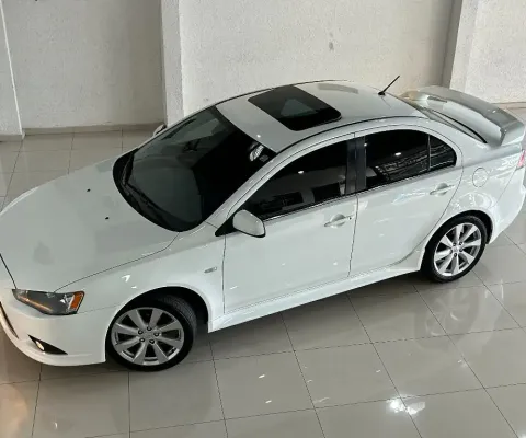 LANCER GT 2.0 2013 COM TETO PANORAMICO, SUPER CONSERVADO, BANCOS EM COURO, RODAS ARO 18,