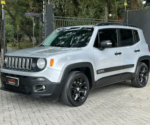 JEEP RENEGADE SPORT 1.8 MT, BAIXO KM, PNEUS NOVO, FINANCIA ESTUDO TROCAS .