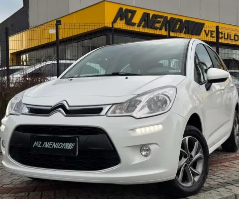 Citroën C3 Tendance Pure Tech 1.2 Flex 12V Mec.  - Branca - 2016/2017