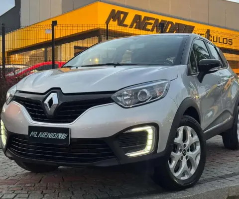 Renault Captur Life 1.6 16V Flex 5p Aut.  - Prata - 2018/2019