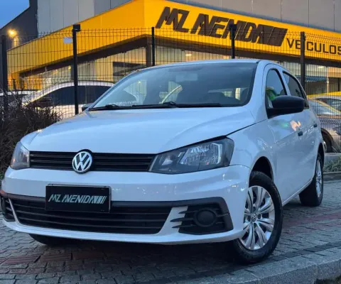 Volkswagen Gol Trendline 1.0 T.Flex 12V 5p  - Branca - 2017/2018