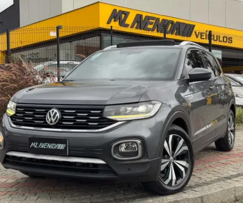 Volkswagen T-Cross Hig. 250 TSI 1.4 Flex 16V 5p Aut - Cinza - 2020/2021