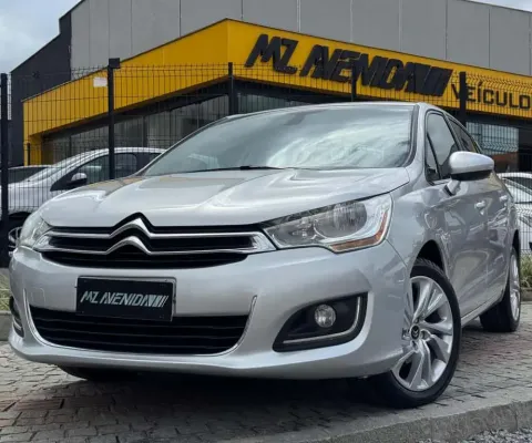 Citroën C4 Lounge LOUNGE Tendance 2.0 Flex 4p Aut.  - Prata - 2014/2015