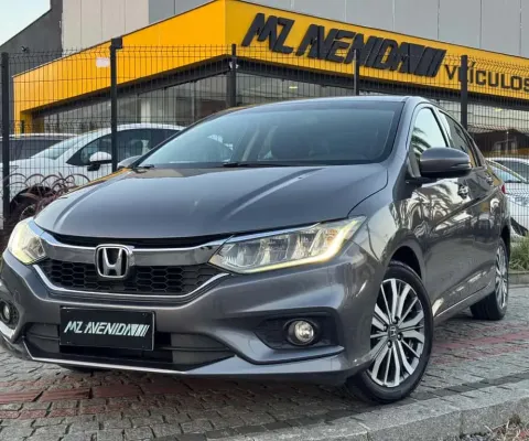 Honda City EXL 1.5  Aut. 2019 - Cinza - 2018/2019