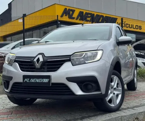 Renault Sandero ZEN 1.6 AUT CVT 2020 - Prata - 2019/2020