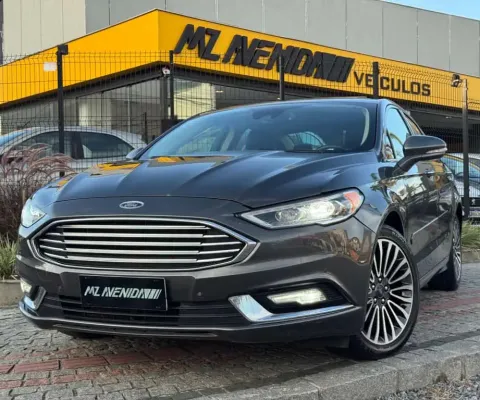 Ford Fusion Titanium 2.0 GTDI Eco. Awd Aut.  - Cinza - 2018/2018