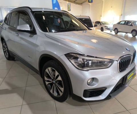 BMW X1 SDRIVE 20i 2.0/2.0 TB Acti.Flex Aut.  - Prata - 2016/2016