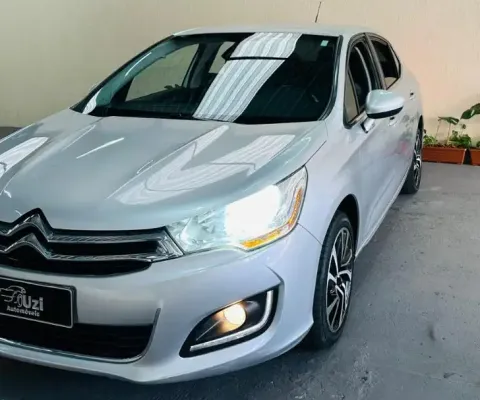 Citroen C4 lounge tendance 1.6 thp flex 2015 Completo Automático
