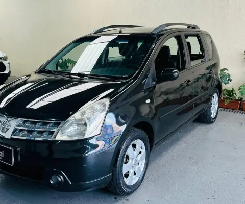 Nissan Livina Sl 1.6 Flex 2012 Completo com bancos em couro