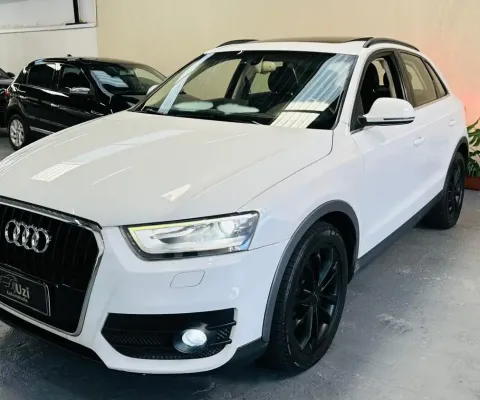 Audi Q3 2.0 tfsi 2015 Teto Solar interior chocolate