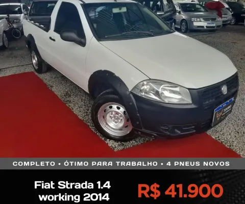Fiat Strada Working 2014 1.4 com ar condicionado e em bom estado!
