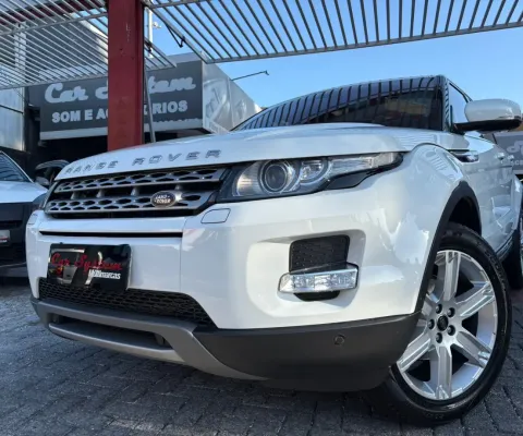 Land Rover Evoque 2.0 Prestige 2013 Branca com Teto Panorâmico – Exclusividade e Elegância