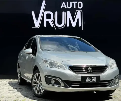 Peugeot 408 2017 1.6 griffe 16v turbo flex 4p automático