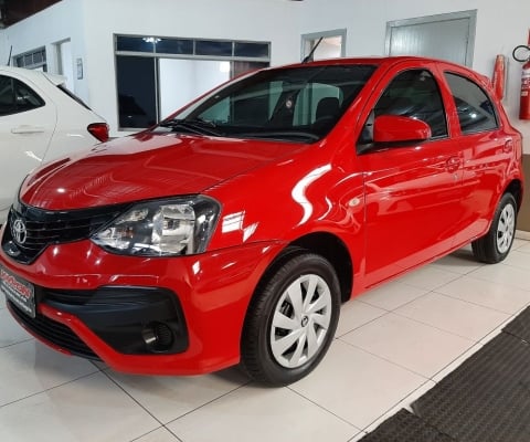 TOYOTA ETIOS 1.3 X MANAUL FLEX ANO 2019 COMPLETO 