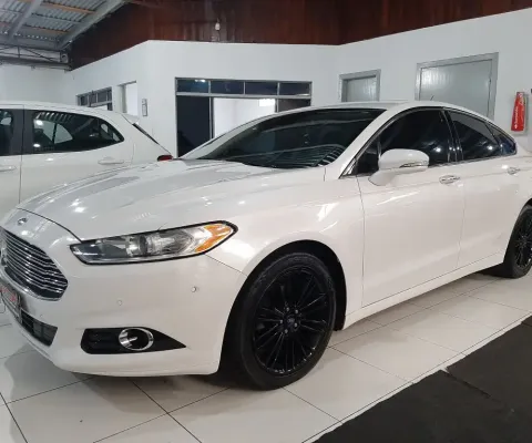 FORD FUSION TITANIUM AWD GTDI 2.0 AUTOMÁTICO 6 MARCHAS COM TETO SOLAR ELÉTRICO 