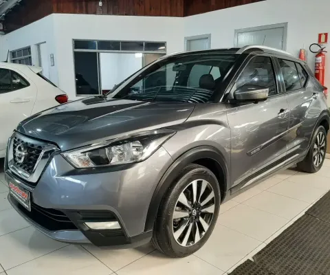 NISSAN KICKS 1.6 SL CVT FLEX XTRONIC AUTOMATICA ANO 2018 BANCO DE COURO 