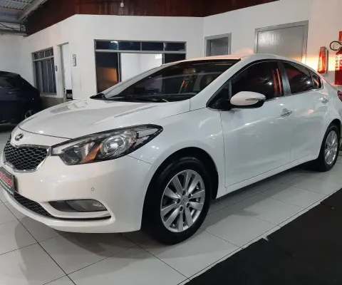 KIA NEW CERATO 1.6 SX3 AUTOMÁTICO 6 MARCHAS CAMBIO BORBOLETA PADDLE SHIFT ANO 2015 COMPLETO 