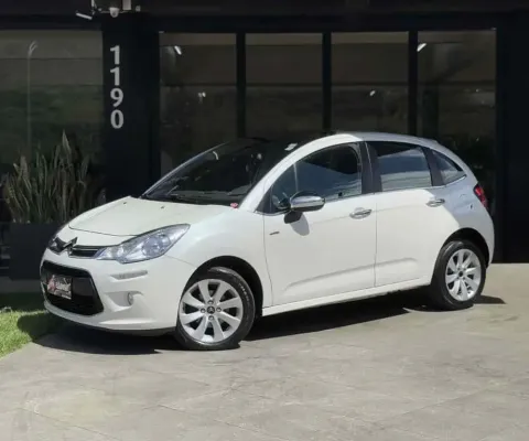 Citroen C3 2014 1.6 exclusive 16v flex 4p manual