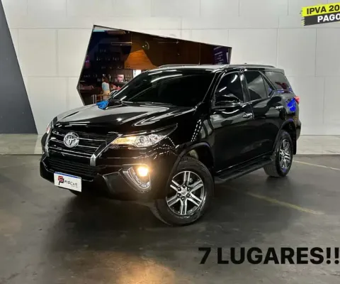 Toyota Hilux sw4 2019 2.7 srv 7 lugares 4x2 16v flex 4p automático