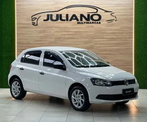 VW - VolksWagen Gol (novo) 1.0 Mi Total Flex 8V 4p 2015 Flex
