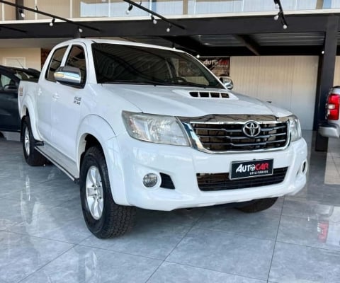 Toyota Hilux /  CD4X4 SRV - Branca - 2015/2015