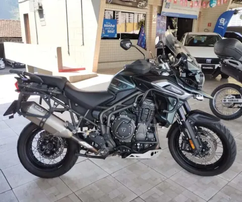 Tiger triumph 1200 xca 2019 zerada só 30 mil km ipva 2026 grátis!!!