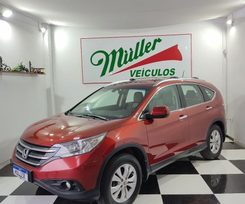 CR-V EXL Flex c/teto solar couro caramelo 2014