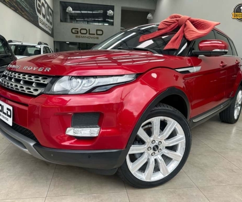Land rover Range rover evoque 2012 2.0 prestige tech 4wd 16v gasolina 4p automático