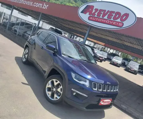 Jeep Compass LONGITUDE 2.0 4x2 Flex 16V Aut. - Azul - 2019/2019