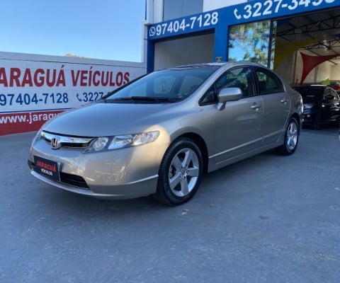 Civic 1.8 Lxs 2007 Gasolina Super Conservado