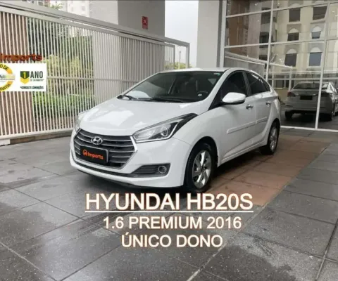 Hyundai Hb20s 2016 1.6 premium 16v flex 4p automático