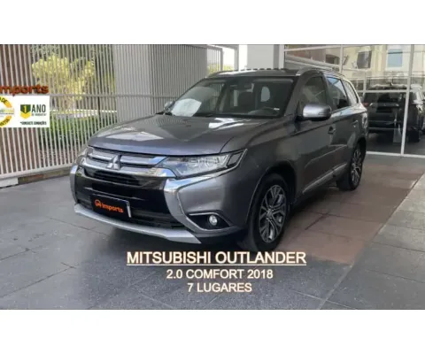 Mitsubishi Outlander 2018 2.0 comfort 16v gasolina 4p automático