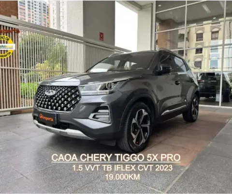Chery Tiggo 5x pro 2023 1.5 vvt turbo iflex cvt