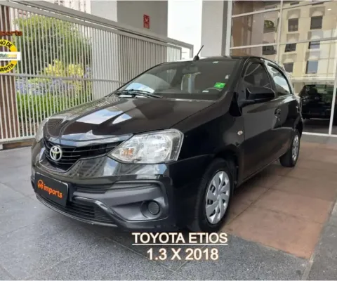 Toyota Etios 2018 1.3 x 16v flex 4p manual